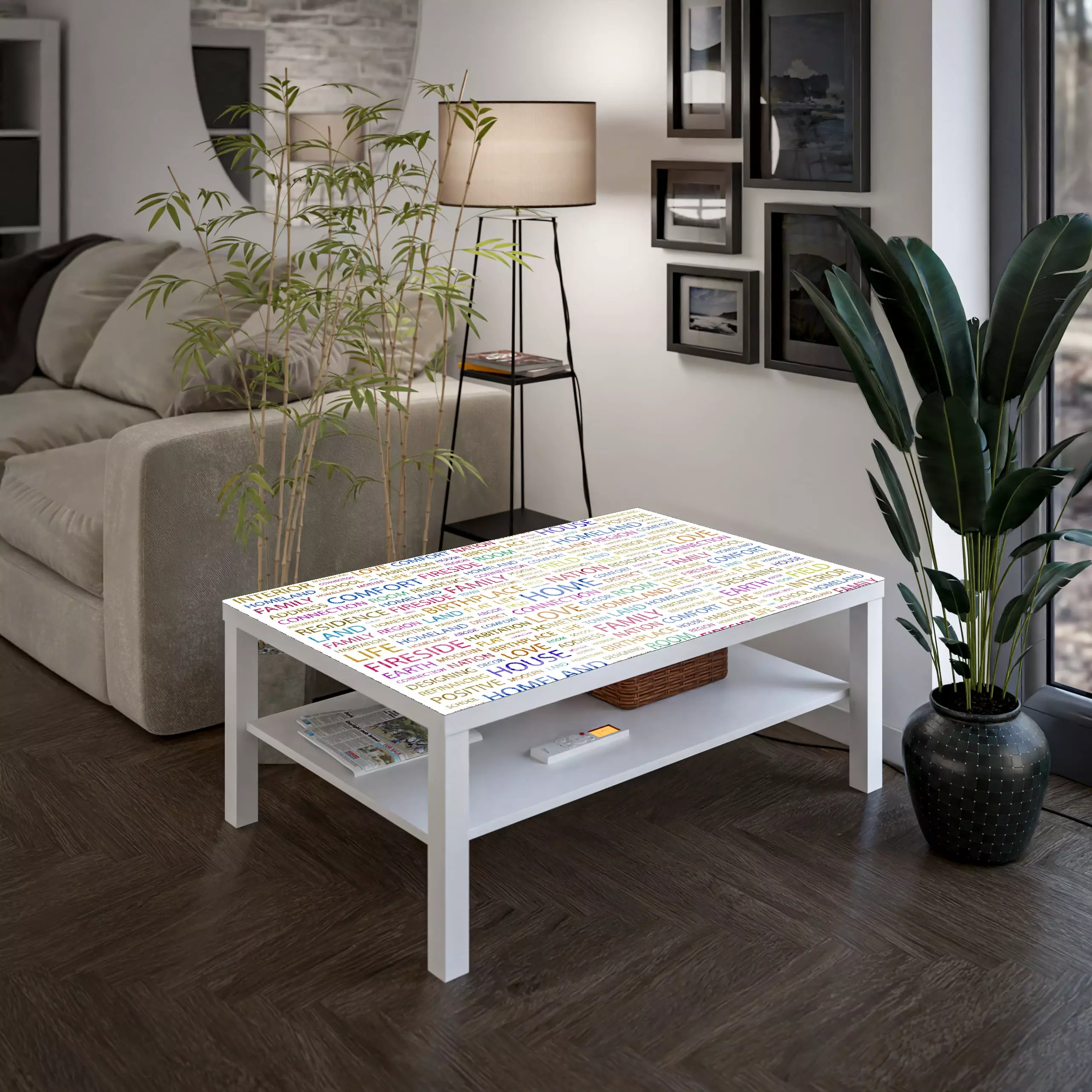 Tampon de vidro para mesa IKEA 90x55cm – PADRÕES